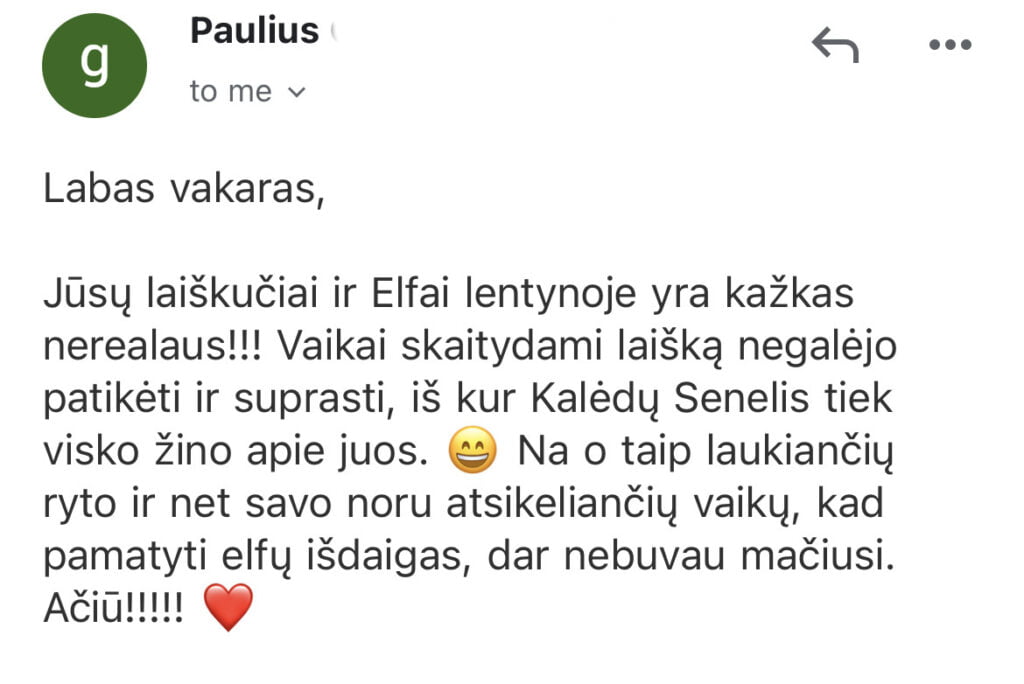 Kaledulaiskas.lt Atsiliepimai
